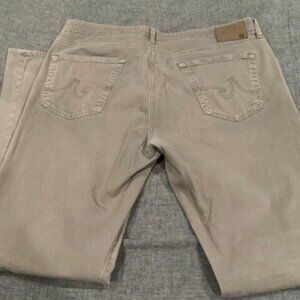 Adriano Goldschmied (AG) Jeans - 38x32 Graduate 5-Pocket Light Gray